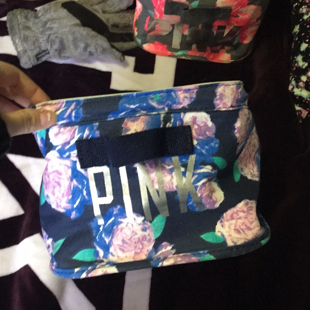 Victoria secret small floral bin